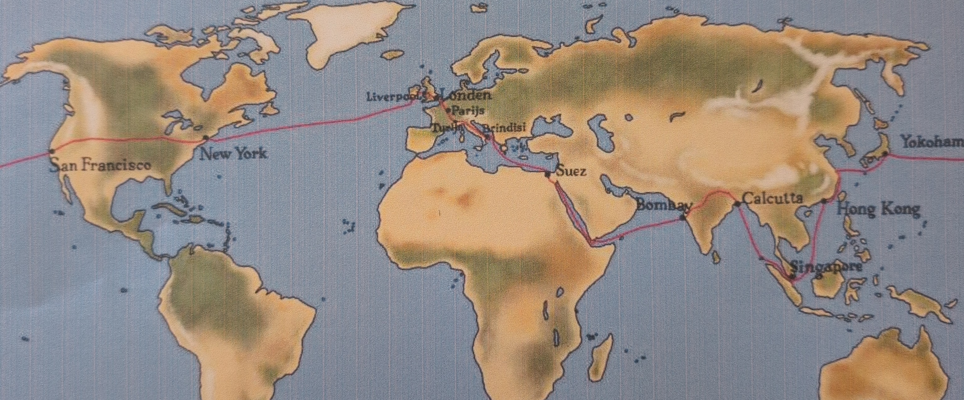 De wereld rond met SportLokaal logo