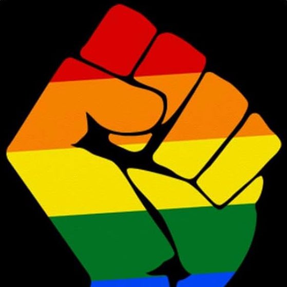 Queers against fascism logo