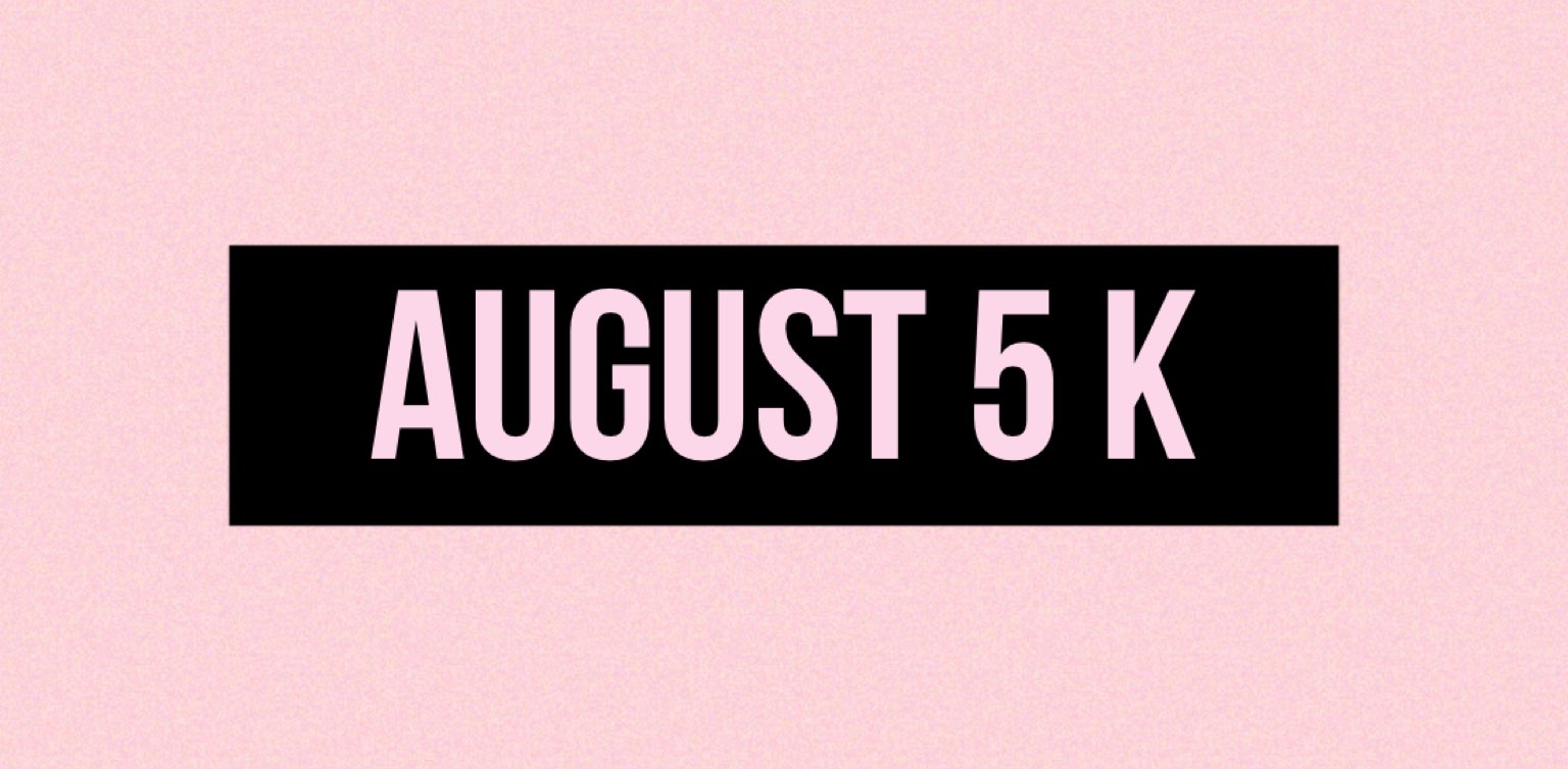 5 km August logo
