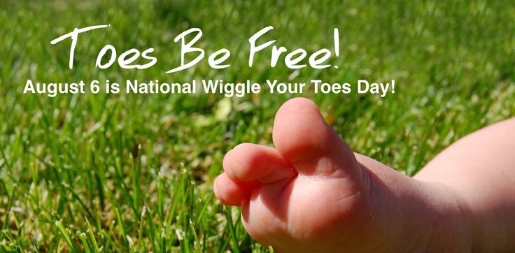 Wiggle Your Toes Day Group Challenge logo