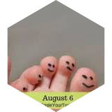 Wiggle Your Toes Day Group Challenge icon