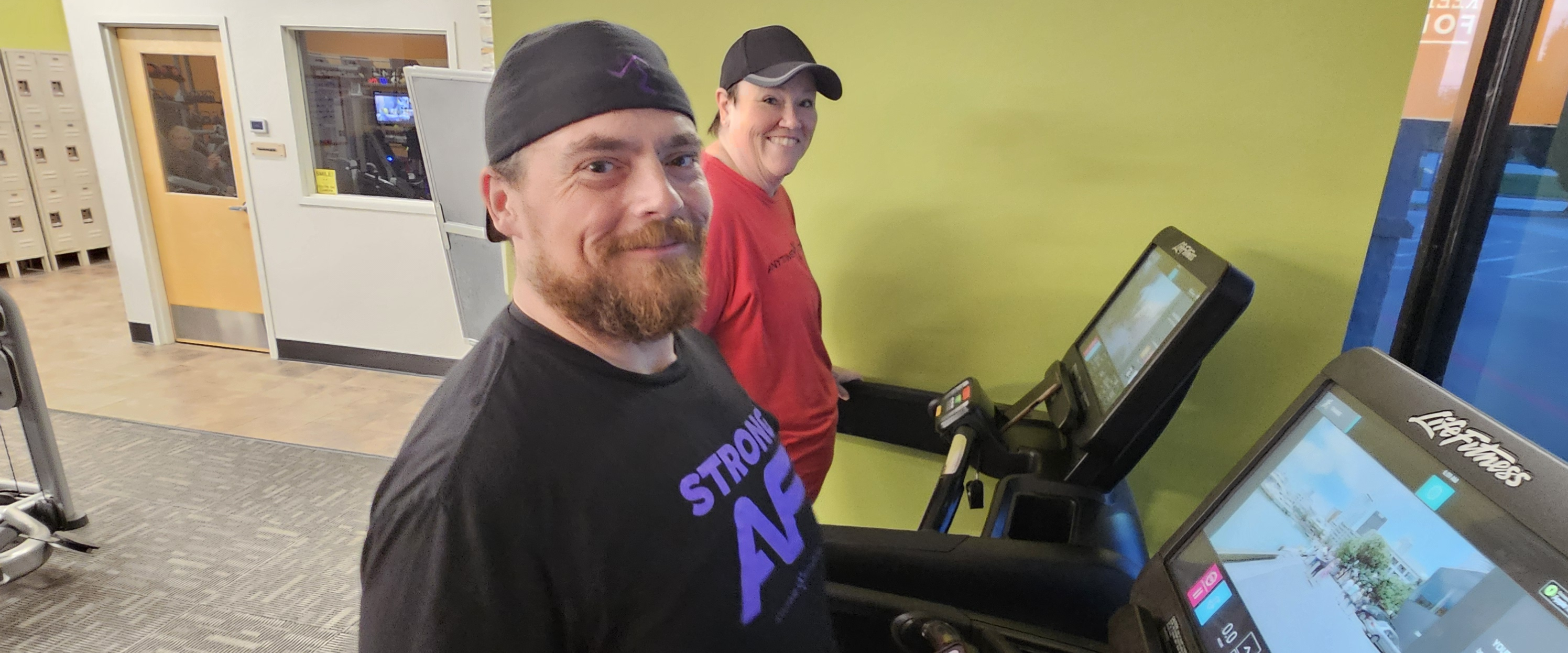 Anytime Fitness No One Walks Alone Challenge logo