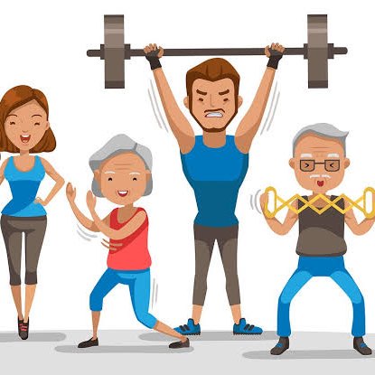 Gemawat Family Fitness Club logo