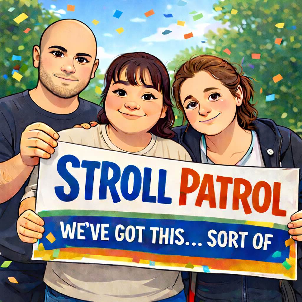 The Stroll Patrol logo