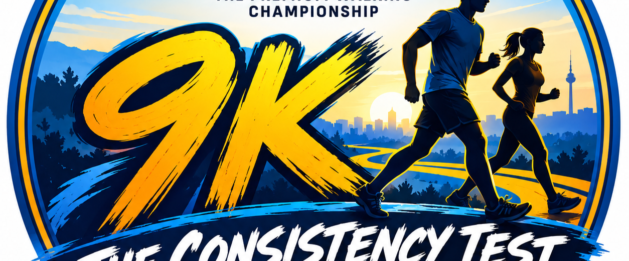 Nadaraja 3.0 - 9K Steps Challenge logo