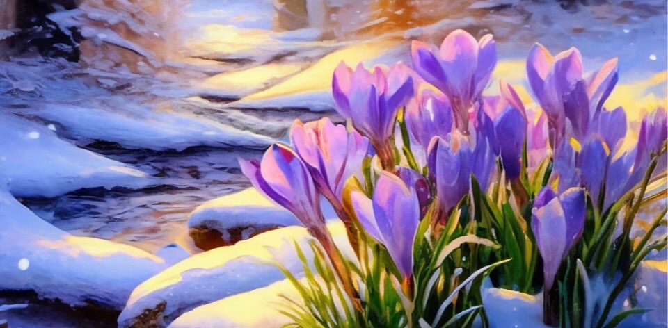 🌹🦋 🐇 Le printemps arrive ! 🐇 🦋🌹 logo