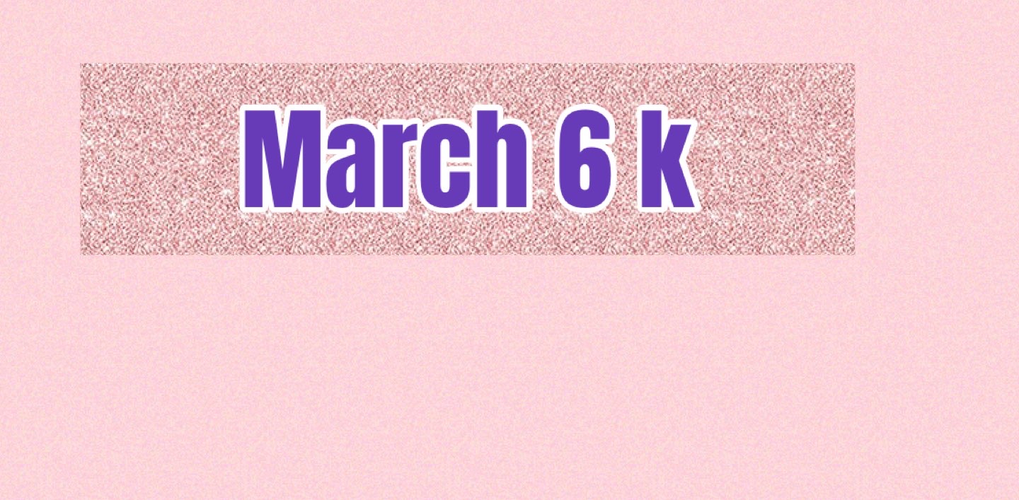 March 6 k logo
