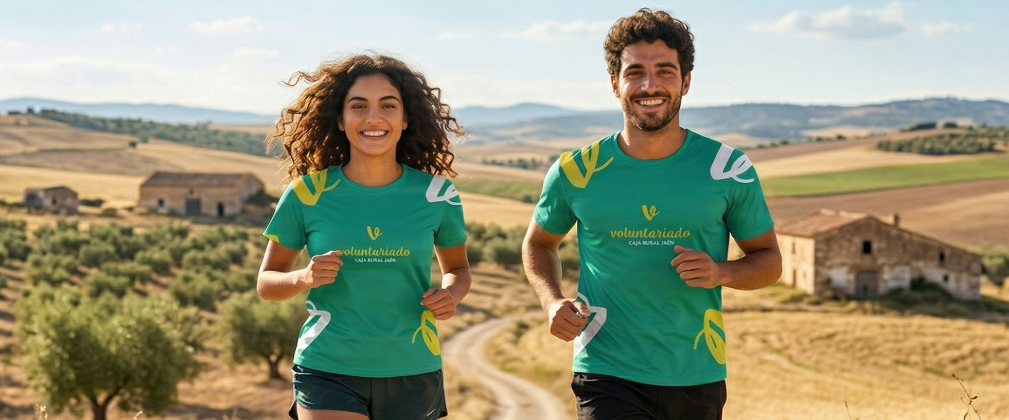 Km Voluntarios Caja Rural logo
