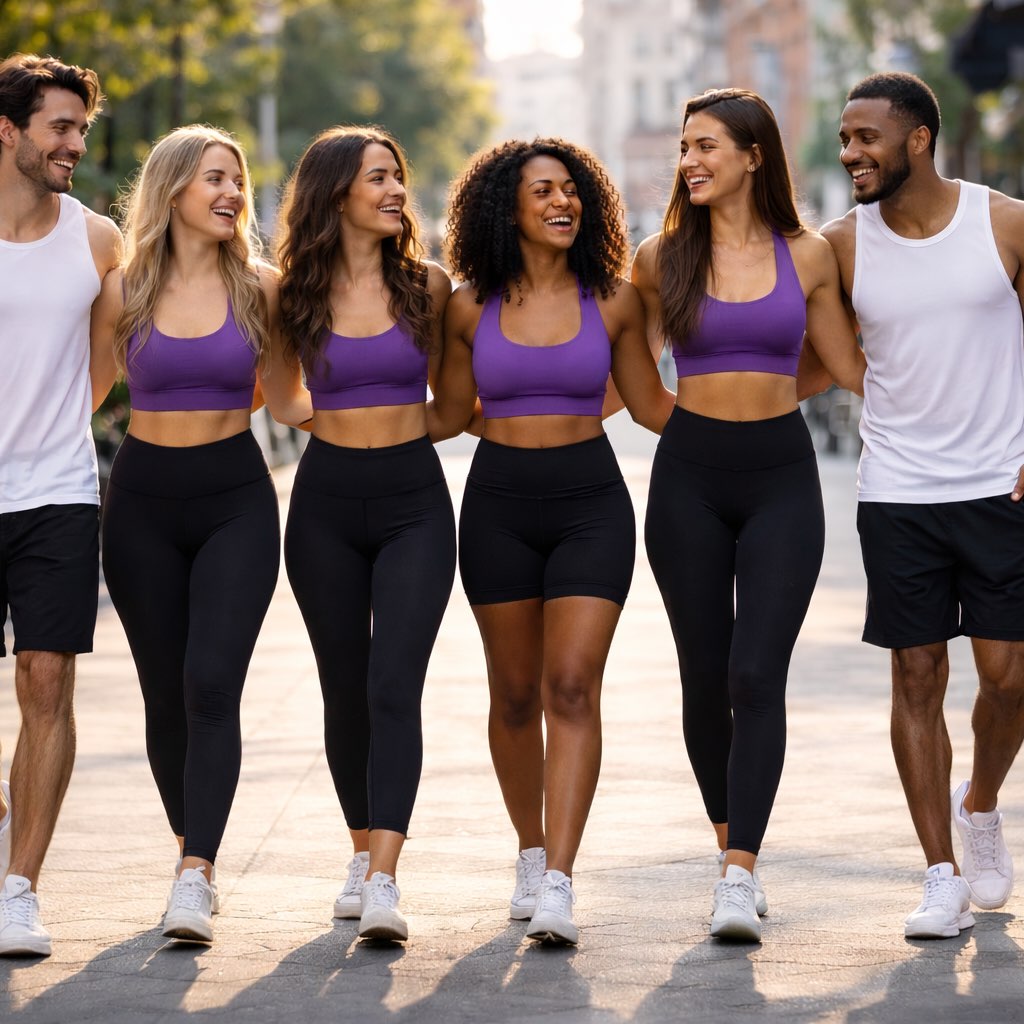 Daily Walkers & fit walk tribe logo