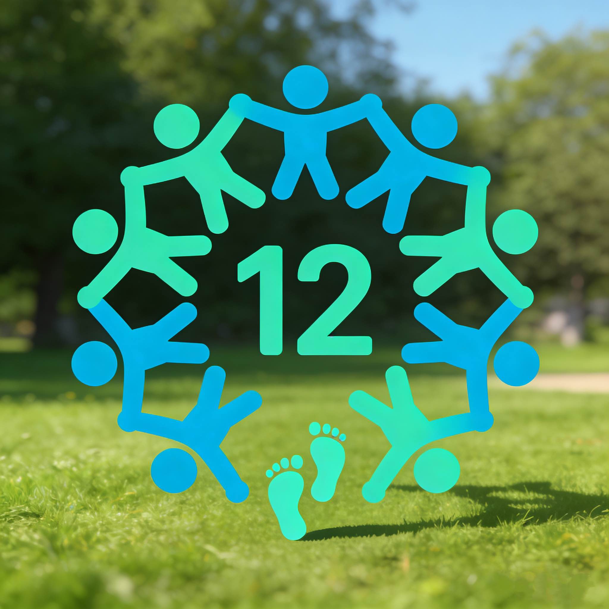 Team 12 Steps to Glory logo