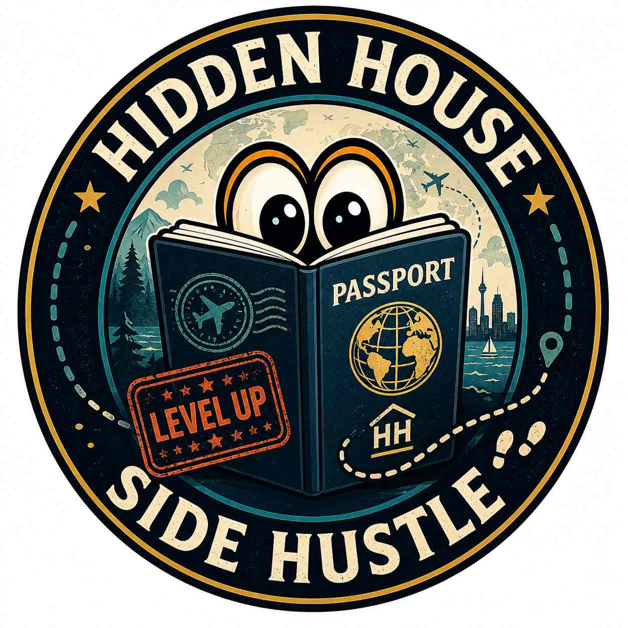 Hidden House Side Hustle logo