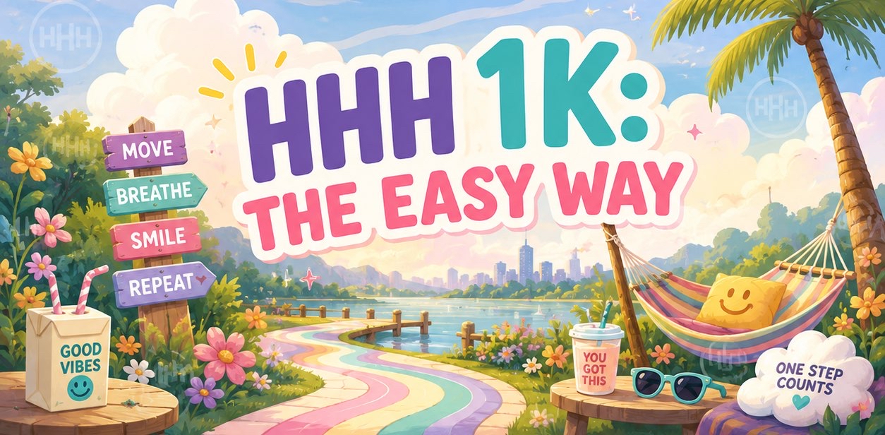 1k The Easy Way Summer Challenge logo