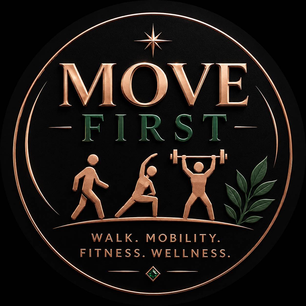 Move First. 🌎 logo