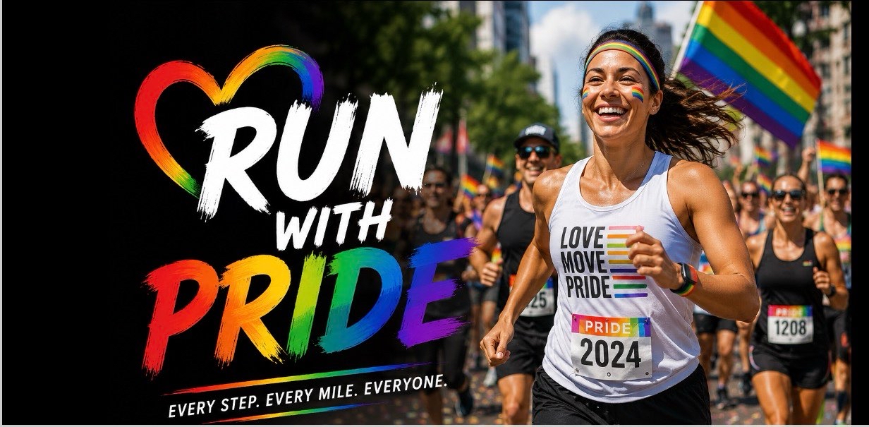 🌈RUN WITH PRIDE🏳️🌈 logo