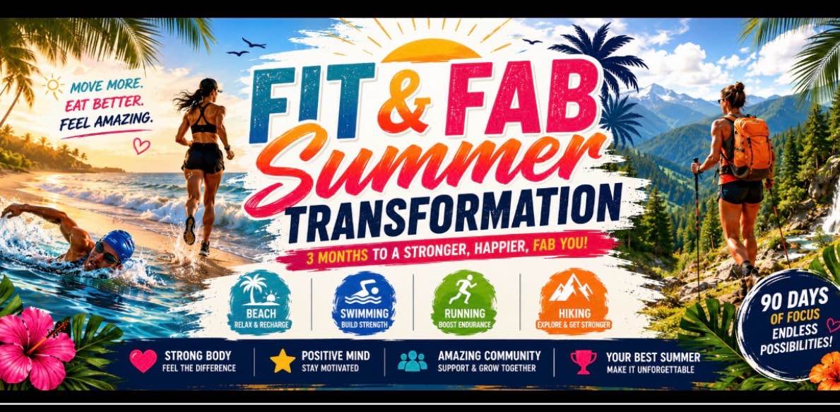 FIT & FAB SUMMER TRANSFORMATION logo