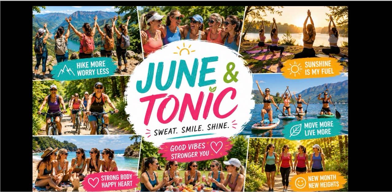☀️JUNE & TONIC🏊♀️ logo