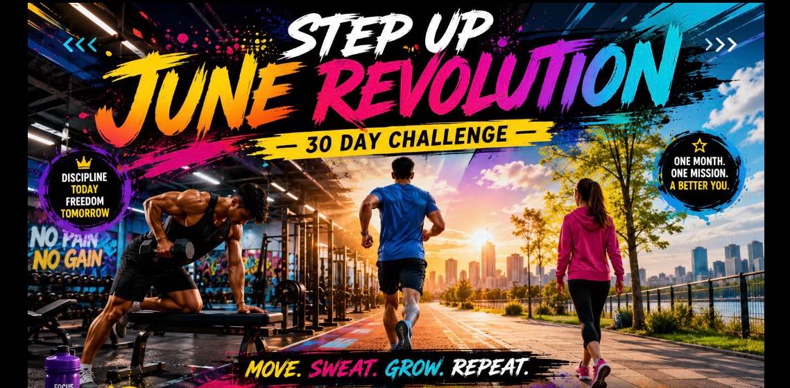 STEP UP JUNE REVOLUTION logo