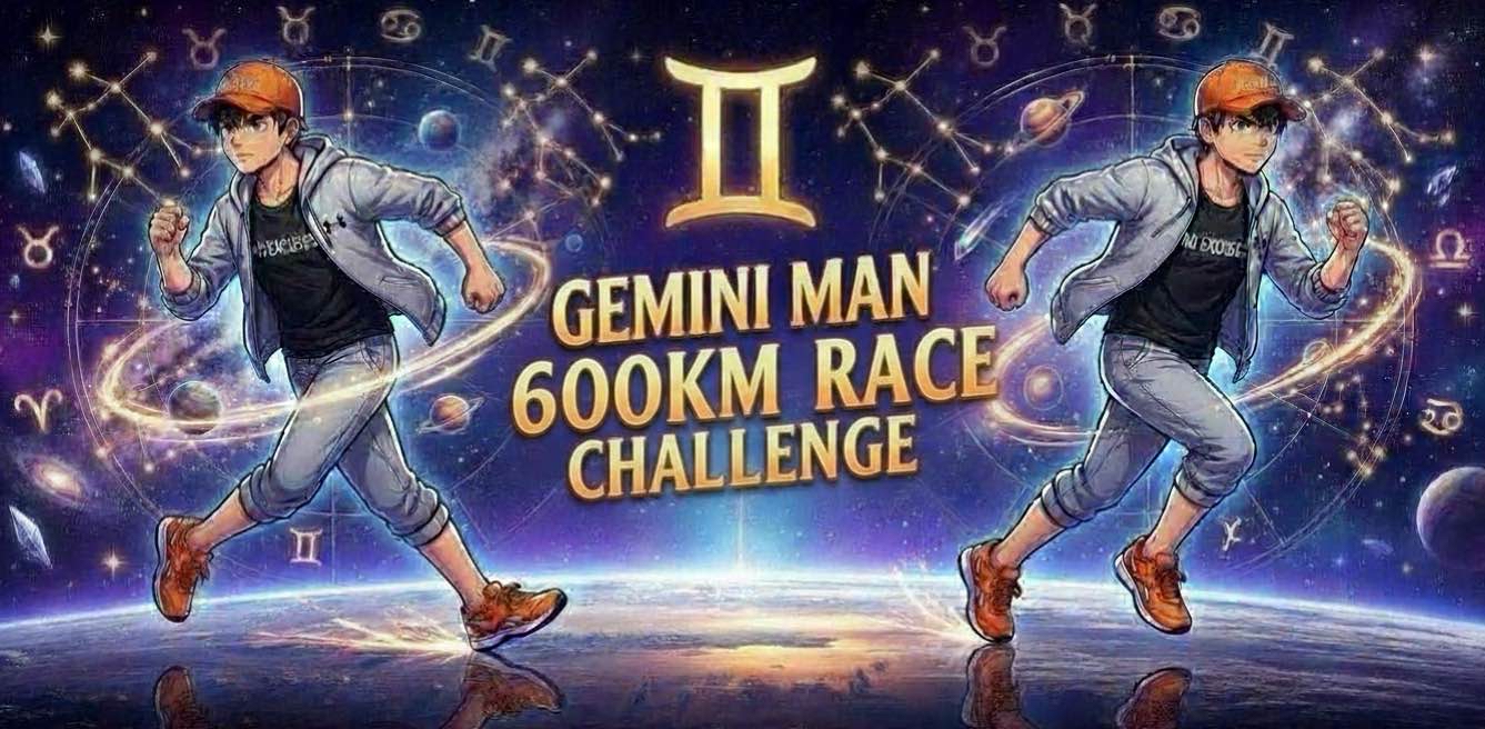 Asher ‘s ‘Gemini Man ‘ Most Distance Challenge logo