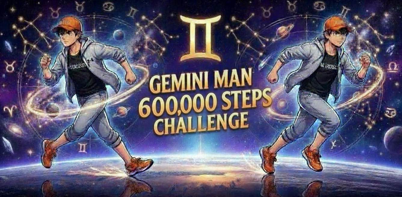 Asher’s ‘ Gemini Man’ Most Steps Challenge logo