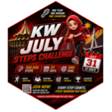 KW July 300K steps Challenge icon