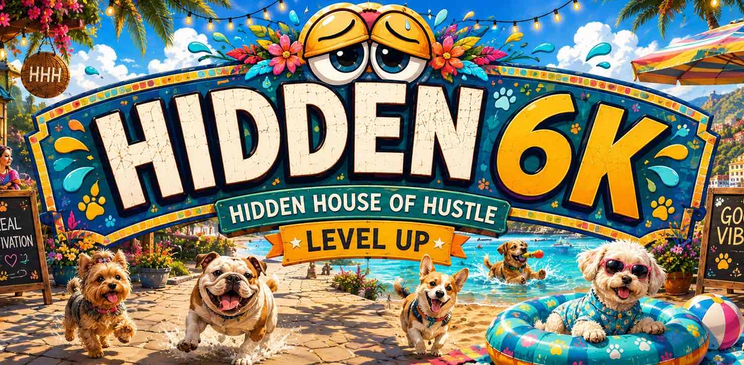 Hidden Dog Days 6k logo