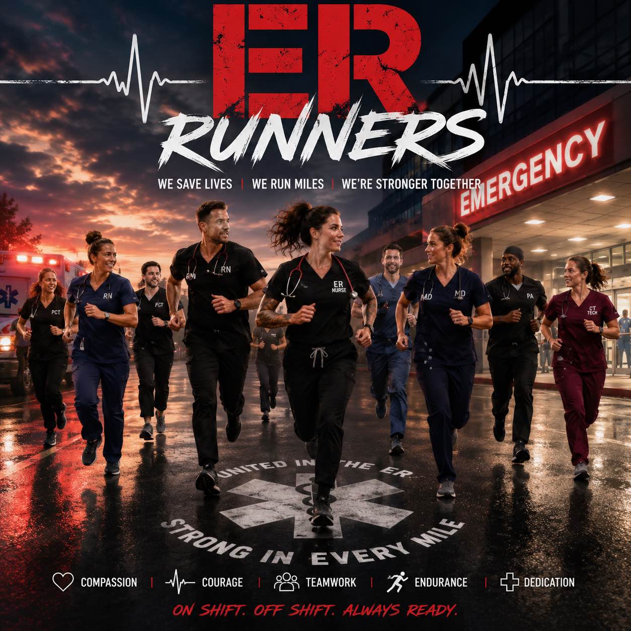 ER Runners logo