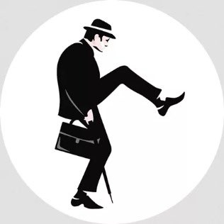 The Ministry of Silly Walks logo