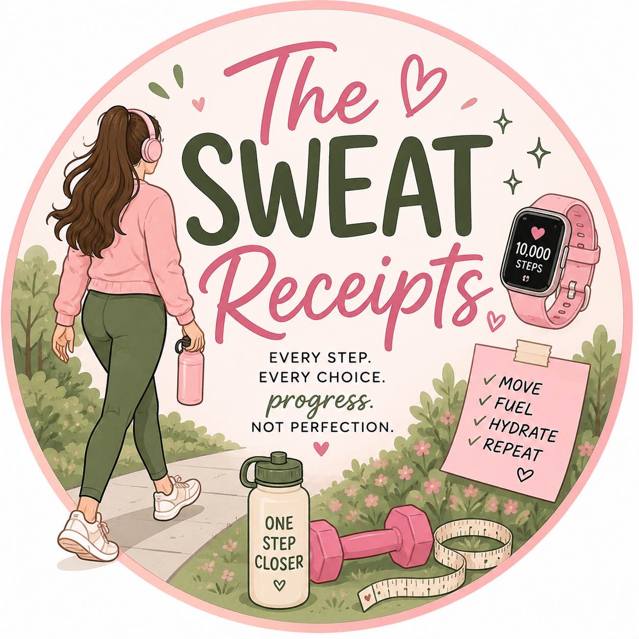 The Sweat Receipts logo