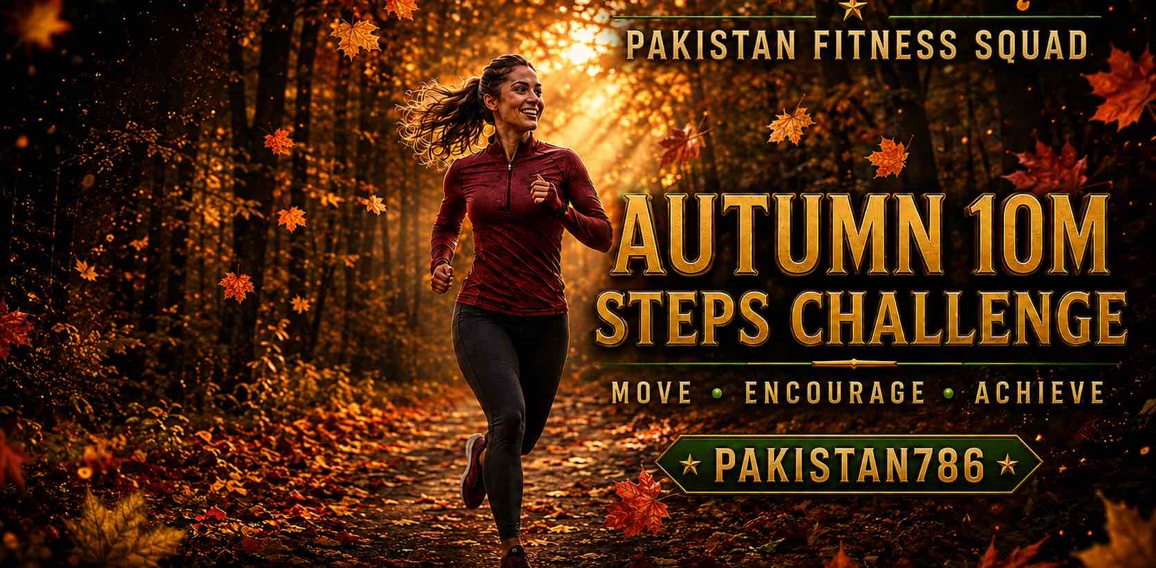 🍁AUTUMN 10M STEPS CHALLENGE 🍁 logo