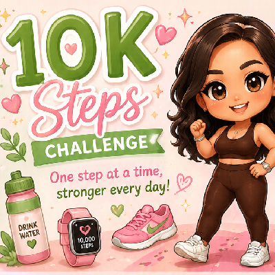 August Most Steps Challenge icon