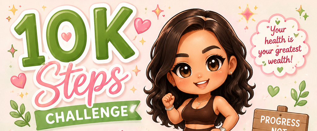 August Most Steps Challenge logo