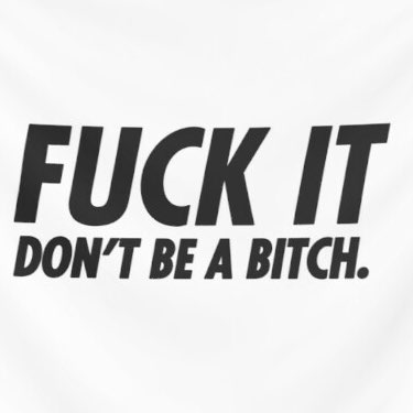 Don’t be a Bitch logo