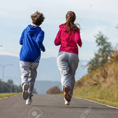 Let’s walk together 😁 logo