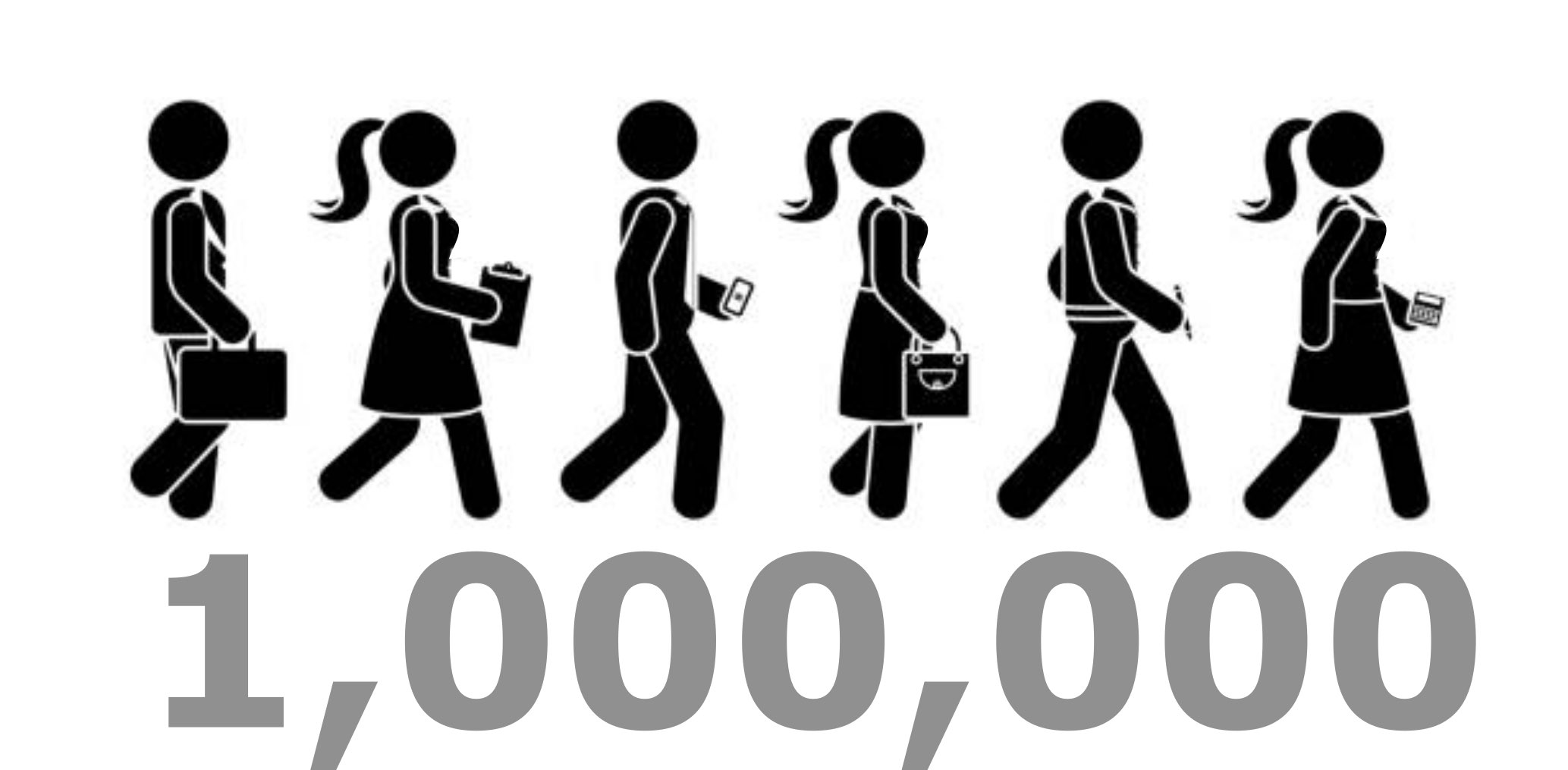 Trying to get 1 million steps banner