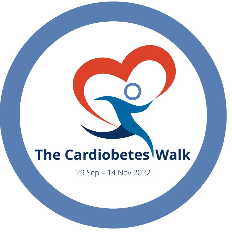 The Cardiobetes  Walk logo