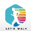 Let's walk [চলেন হাঁটি] logo