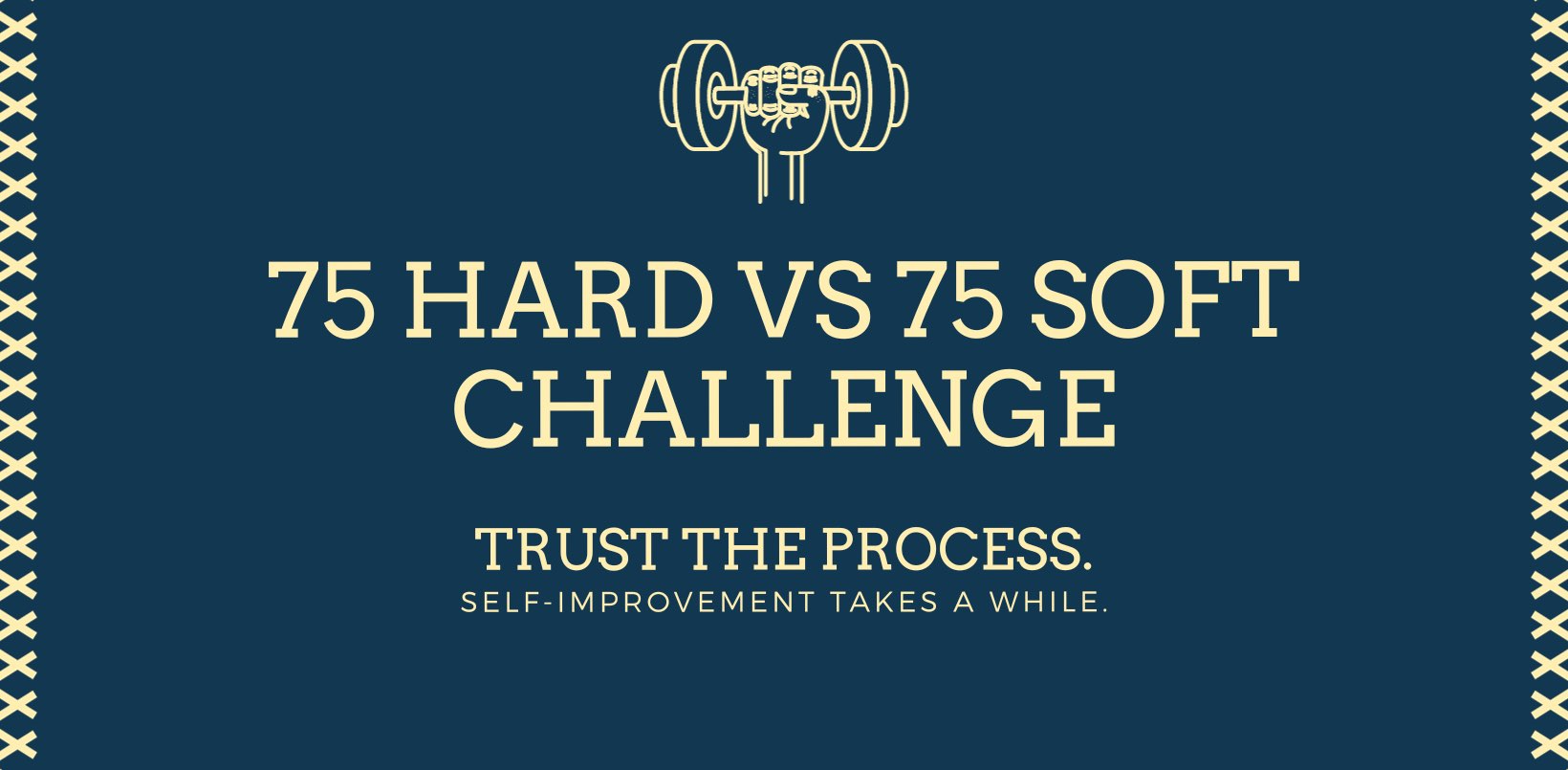 75 Hard vs Soft Group banner