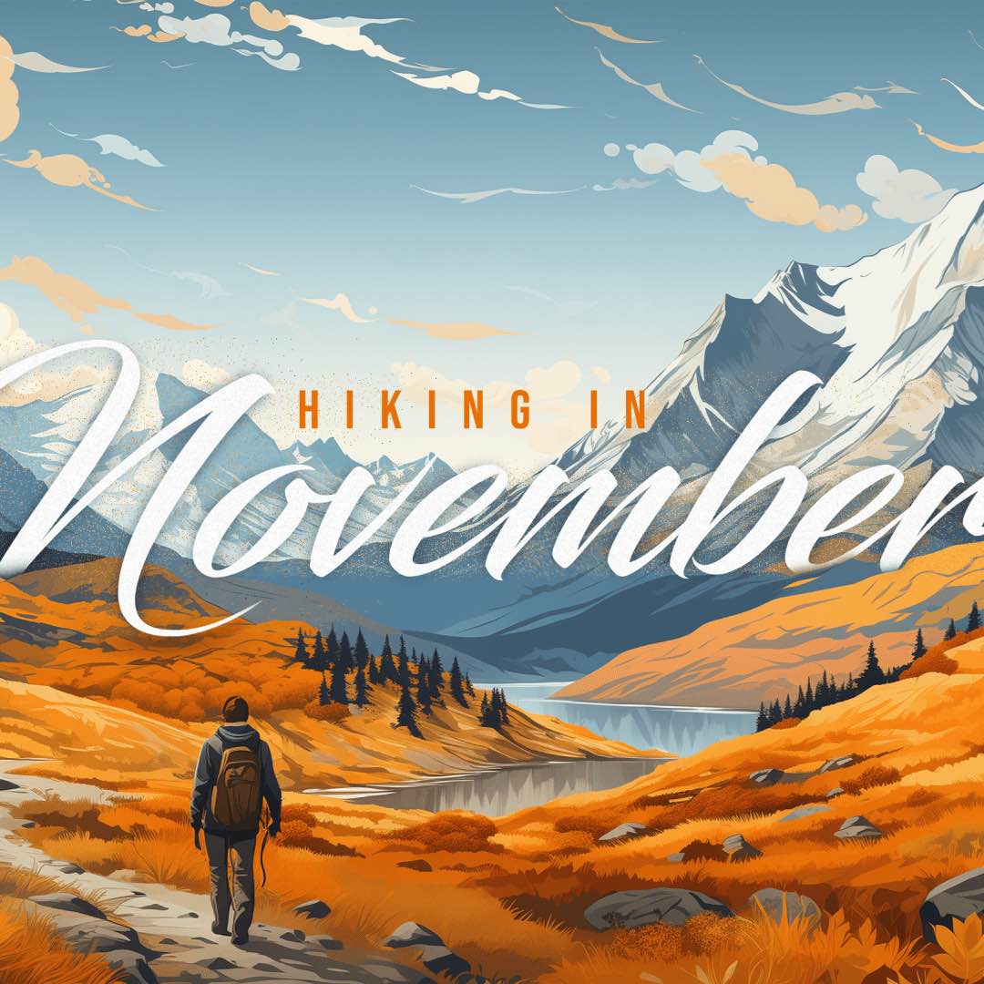 Walking/Hiking in November logo