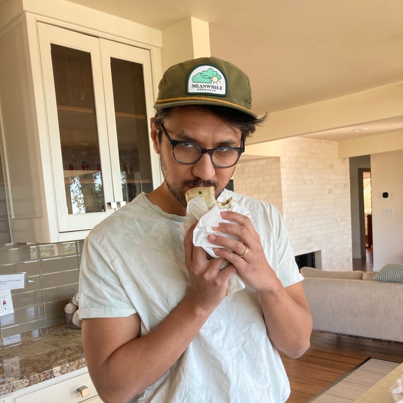 cool guys walking logo