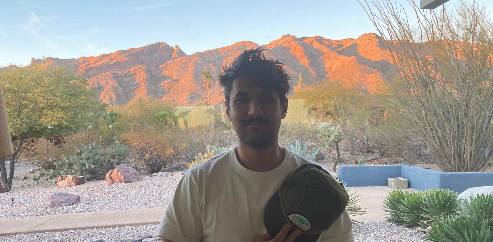 cool guys walking banner