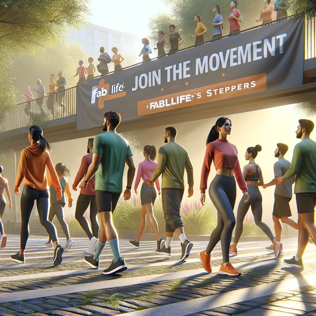 FABlife Steppers logo