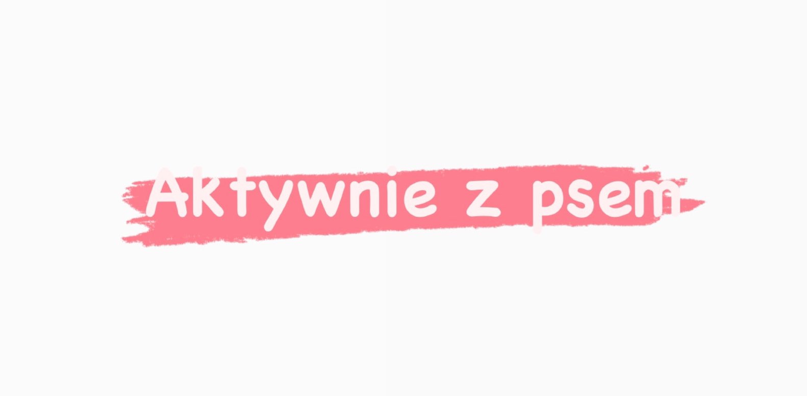 Aktywnie z psem banner