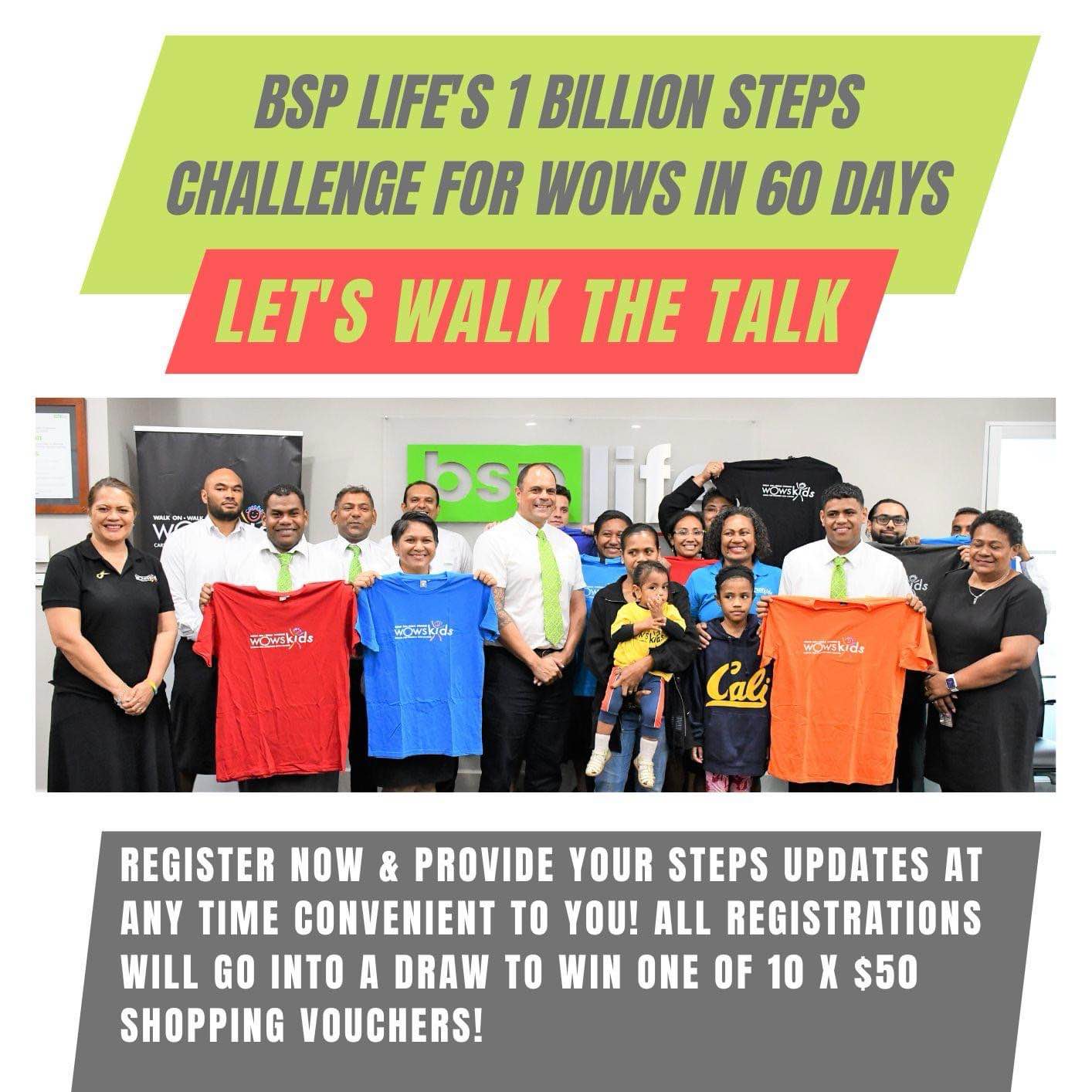 WOWS 1B step challenge logo