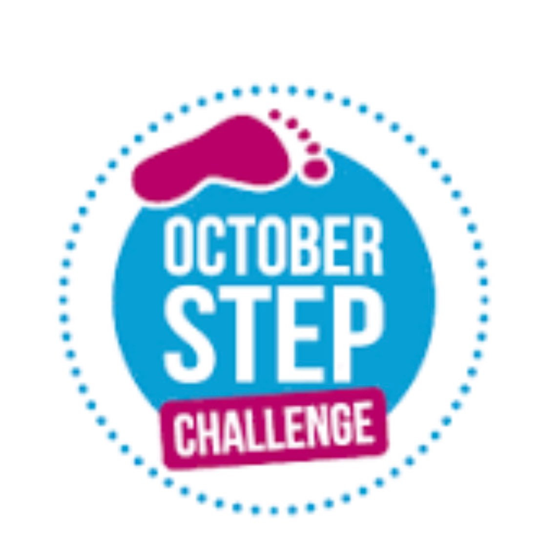 October 10k Steps logo