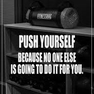 Fitness motivation logo