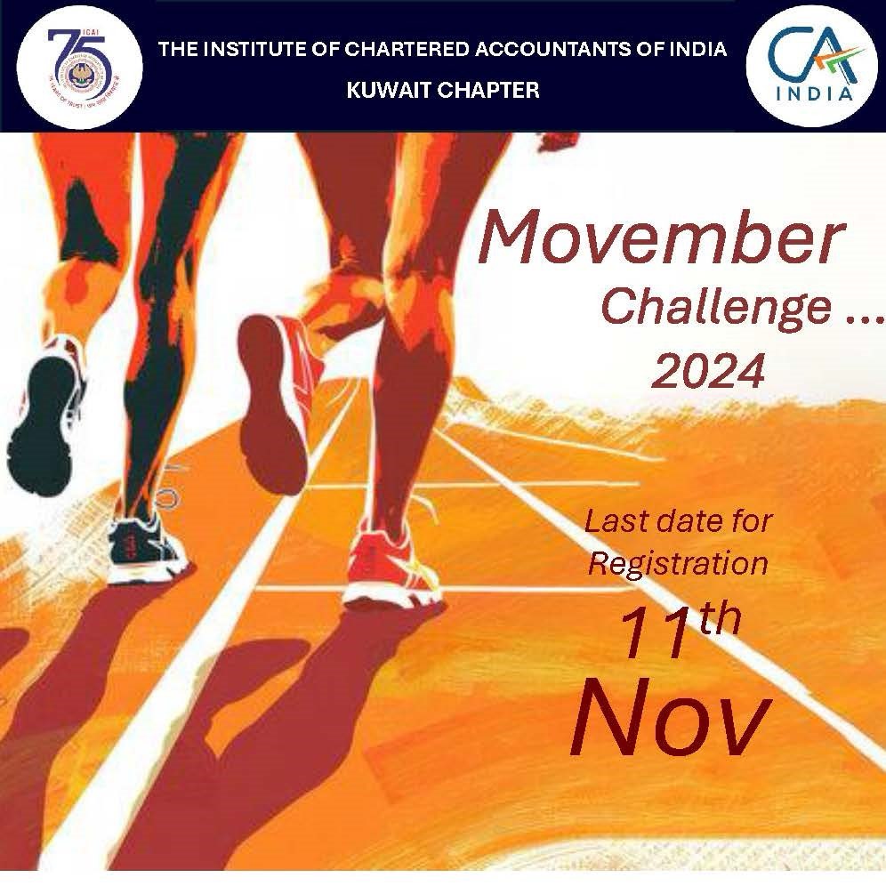 KCICAI Movember 2024 logo