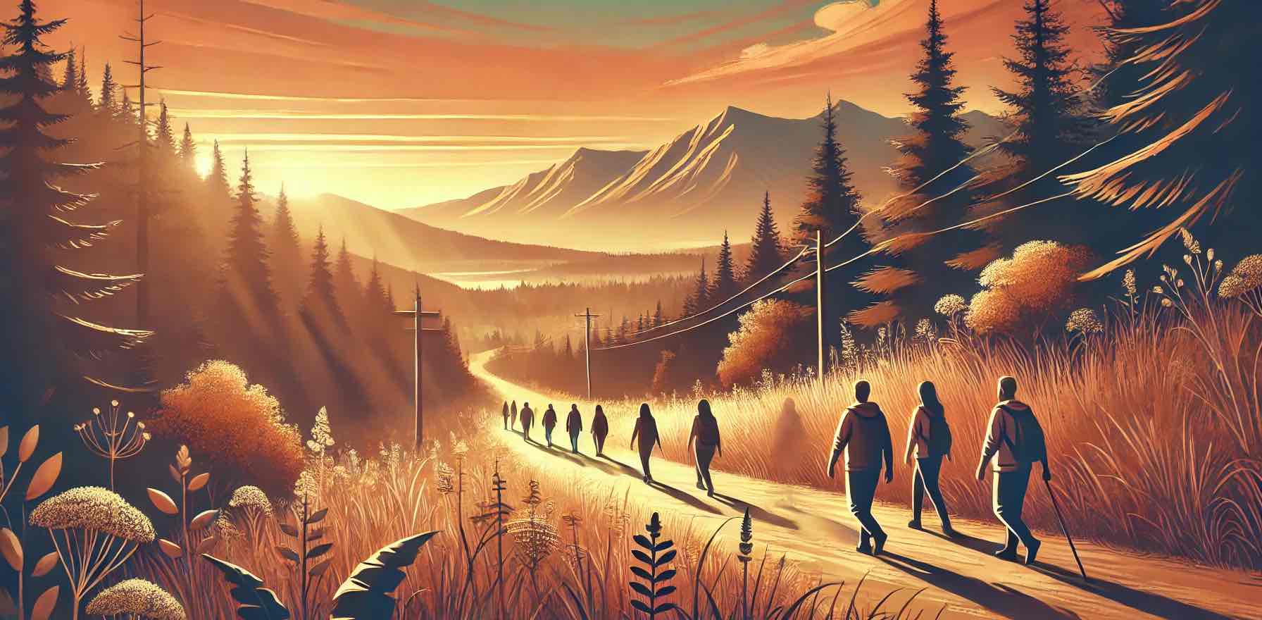 Greek Walking Group banner