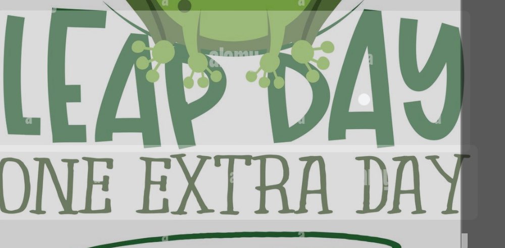 Leap Year 2024 banner