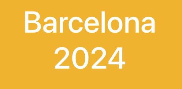 Barcelona hin und zurück 2024 banner