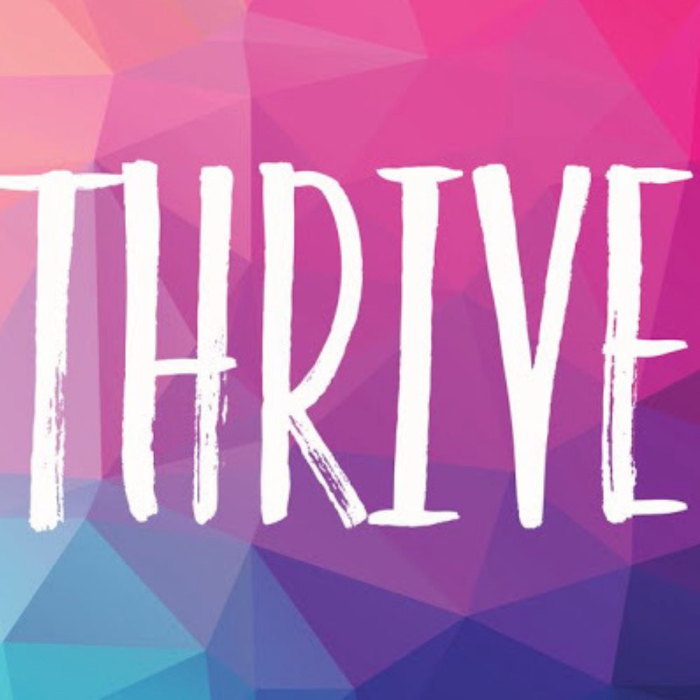 THRIVE 🫶🏼 logo